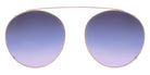Andy Wolf® 4710 Clip ANW 4710 Clip 07 53 - Rosegold/Blue 07 Sunglasses
