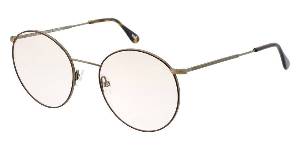 Andy Wolf® 4710 Lisa H. ANW 4710 Lisa H. H 53 - Gold/Brown H Eyeglasses