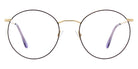 Andy Wolf® 4710 Lisa H. ANW 4710 Lisa H. X 53 - Gold/Violet X Eyeglasses
