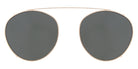 Andy Wolf® 4713 Clip ANW 4713 Clip 02 48 - Gold/Green 02 Sunglasses