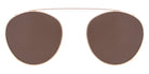 Andy Wolf® 4713 Clip ANW 4713 Clip 03 48 - Rosegold/Brown 03 Sunglasses