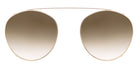 Andy Wolf® 4713 Clip ANW 4713 Clip 06 48 - Gold/Brown 06 Sunglasses