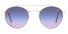 Andy Wolf® 4713 Clip ANW 4713 Clip 07 48 - Rosegold/Blue 07 Sunglasses
