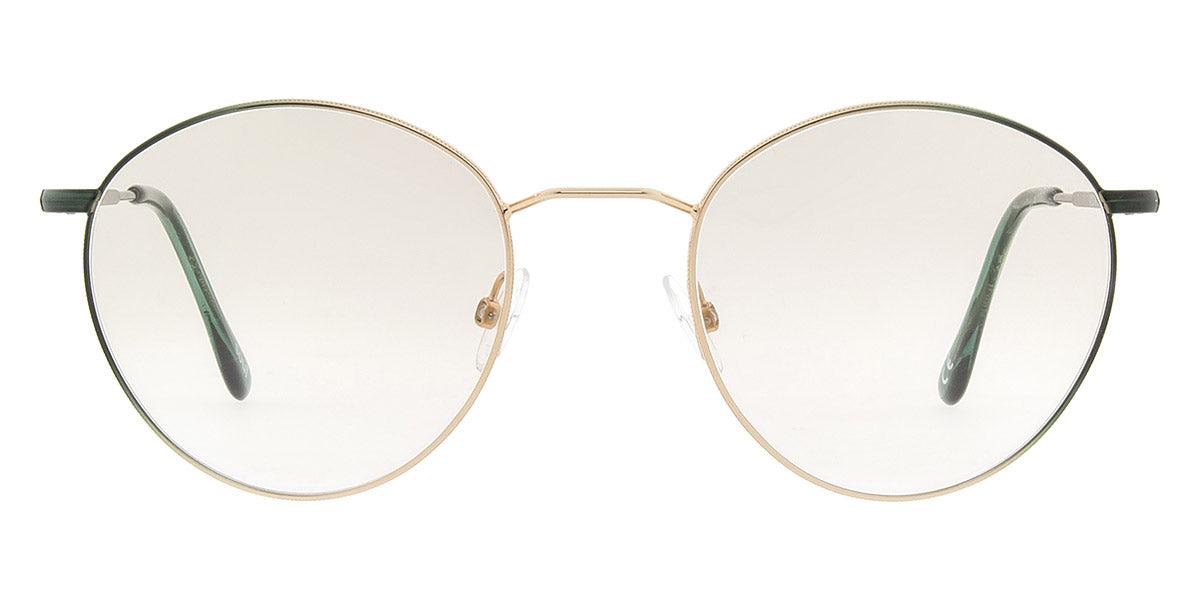Andy Wolf® 4713 Margit K. ANW 4713 Margit K. Q 48 - Gold/Green Q Eyeglasses