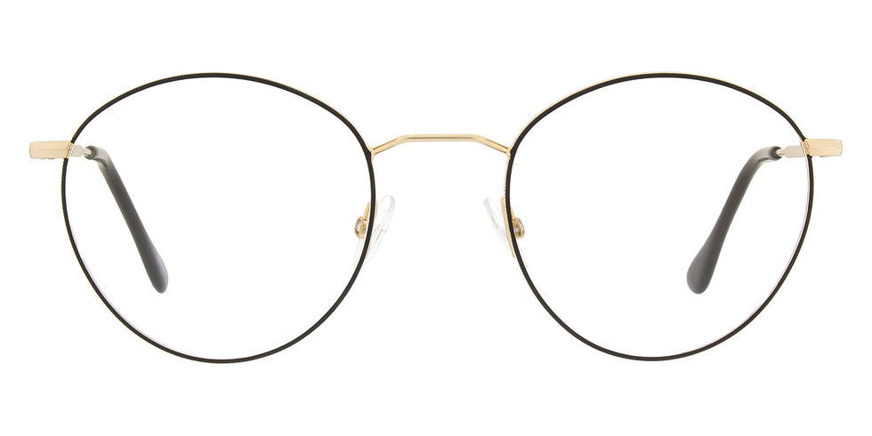 Andy Wolf® 4713 Margit K. ANW 4713 Margit K. U 48 - Gold/Black U Eyeglasses