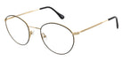 Andy Wolf® 4713 Margit K. ANW 4713 Margit K. U 48 - Gold/Black U Eyeglasses