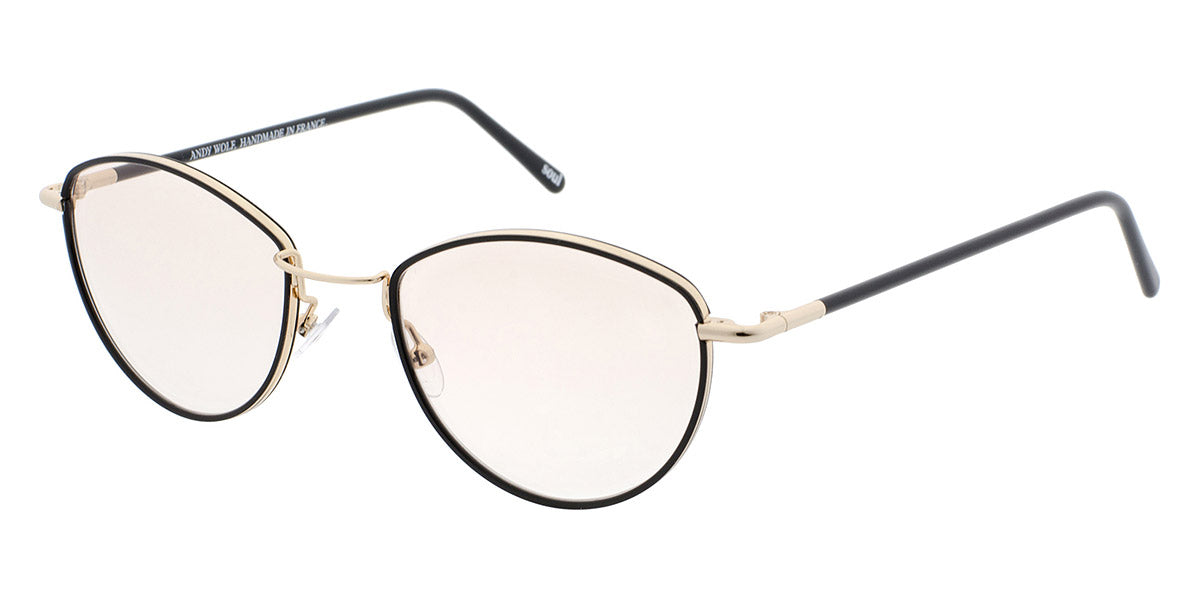 Andy Wolf® 4721 Kathi A. ANW 4721 Kathi A. E 51 - Gold/Black E Eyeglasses