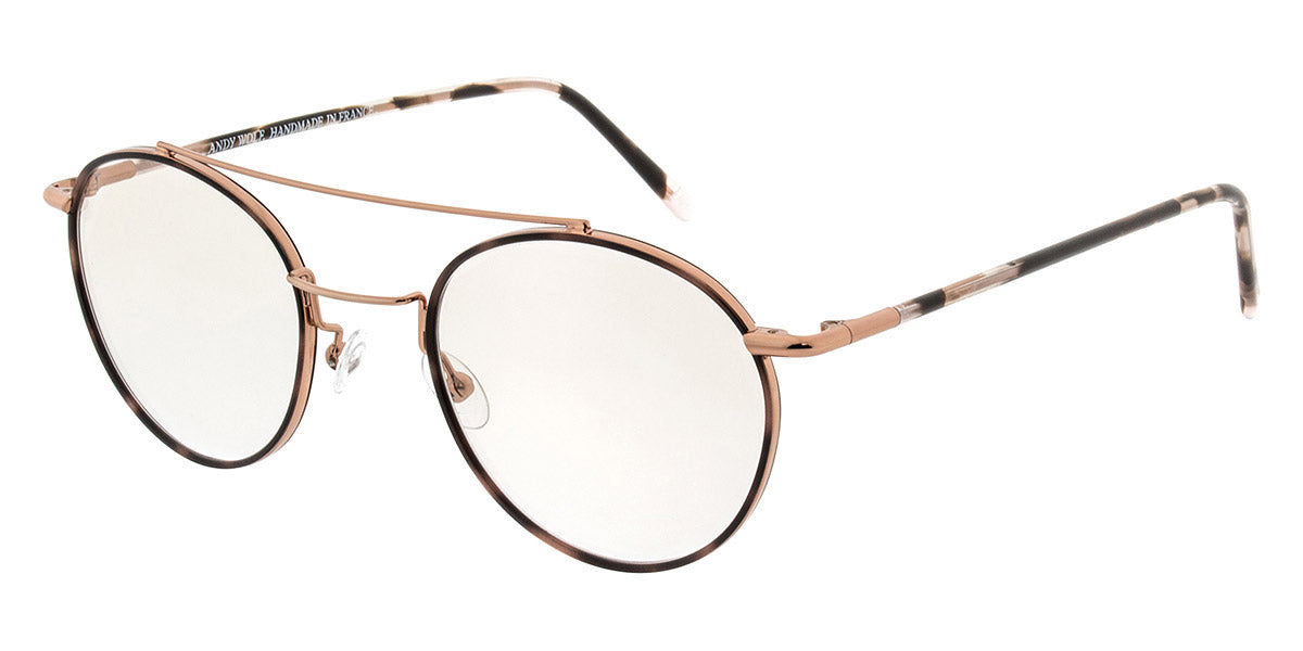 Andy Wolf® 4727 ANW 4727 D 50 - Rosegold/Brown D Eyeglasses