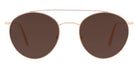Andy Wolf® 4734 Clip ANW 4734 Clip 03 50 - Rosegold/Brown 03 Sunglasses