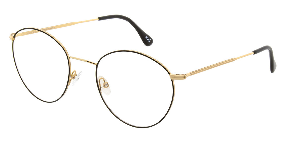 Andy Wolf® 4734 ANW 4734 G 50 - Gold/Black G Eyeglasses