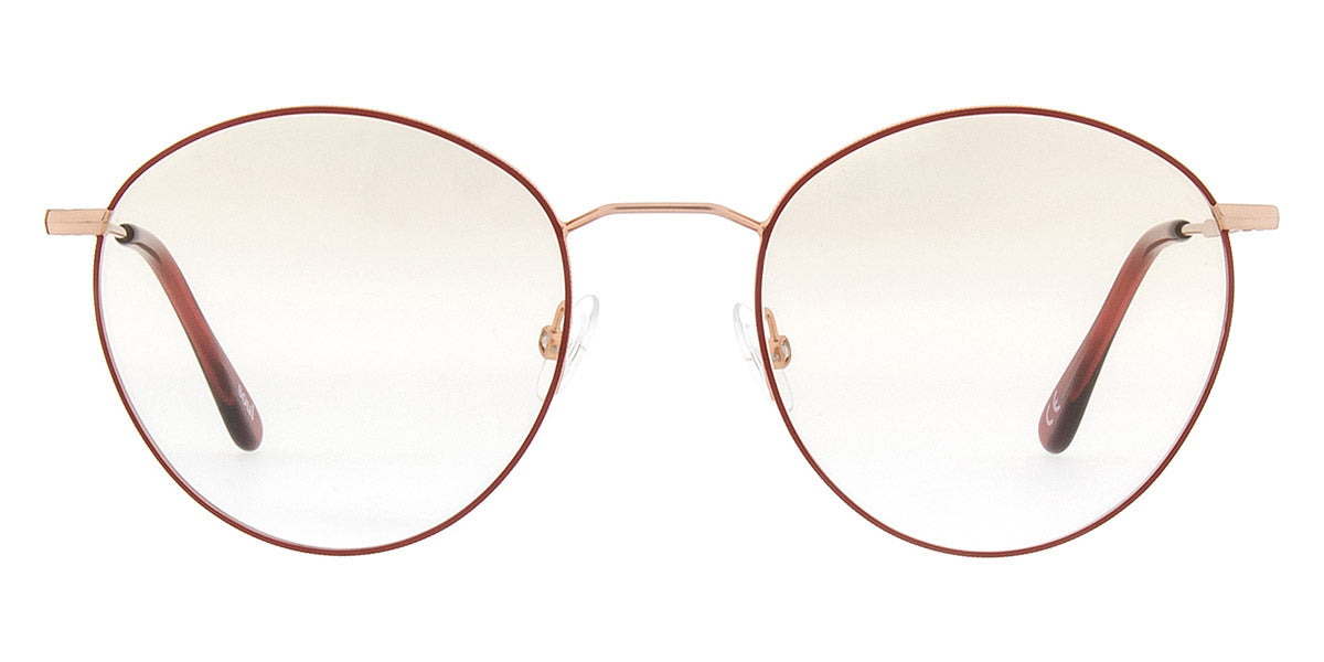 Andy Wolf® 4734 ANW 4734 H 50 - Rosegold/Red H Eyeglasses