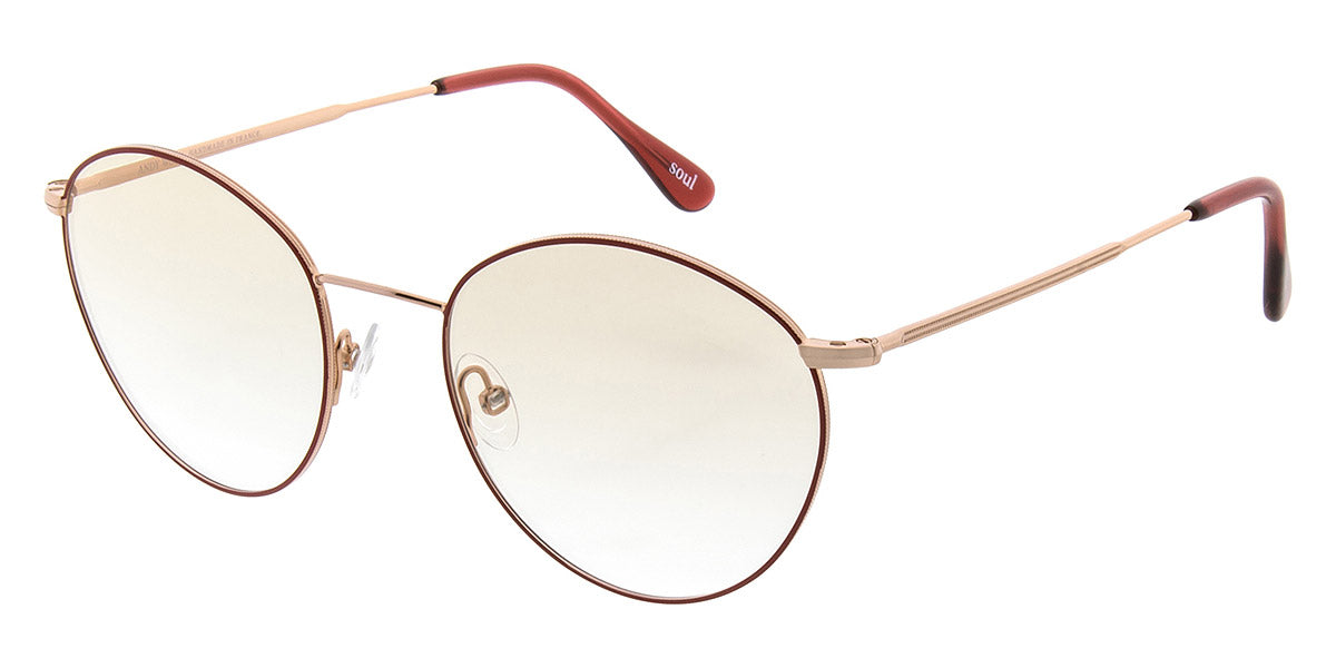 Andy Wolf® 4734 ANW 4734 H 50 - Rosegold/Red H Eyeglasses