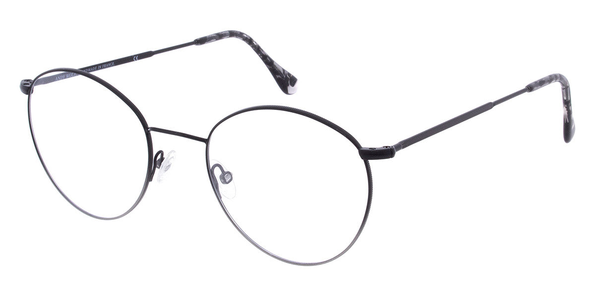 Andy Wolf® 4734 ANW 4734 N 50 - Gun/Black N Eyeglasses