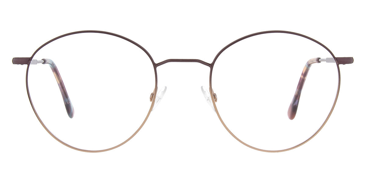 Andy Wolf® 4734 ANW 4734 O 50 - Rosegold/Violet O Eyeglasses