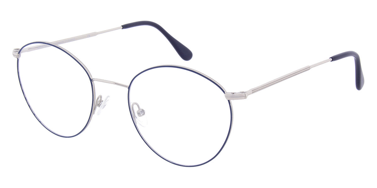 Andy Wolf® 4734 ANW 4734 S 50 - Silver/Blue S Eyeglasses