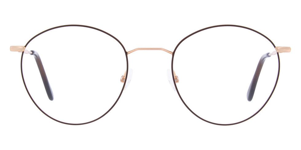 Andy Wolf® 4734 ANW 4734 U 50 - Rosegold/Brown U Eyeglasses
