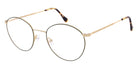 Andy Wolf® 4734 ANW 4734 V 50 - Gold/Green V Eyeglasses