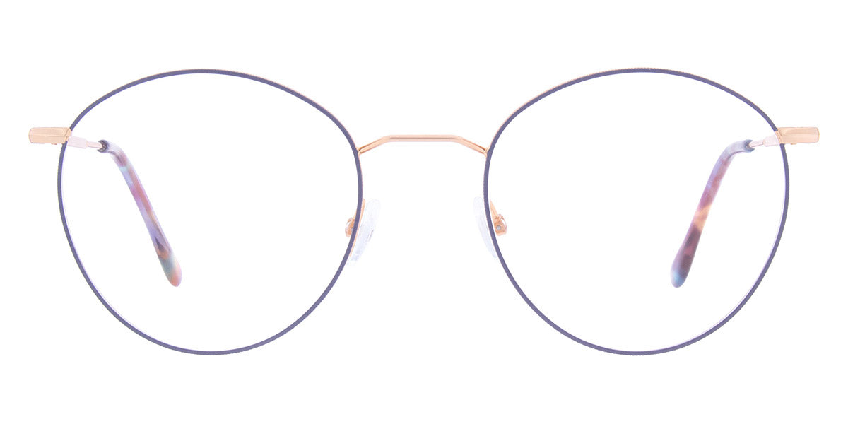 Andy Wolf® 4734 ANW 4734 W 50 - Rosegold/Blue W Eyeglasses