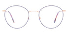 Andy Wolf® 4734 ANW 4734 W 50 - Rosegold/Blue W Eyeglasses