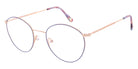 Andy Wolf® 4734 ANW 4734 W 50 - Rosegold/Blue W Eyeglasses