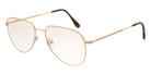 Andy Wolf® 4738 ANW 4738 B 55 - Gold B Eyeglasses