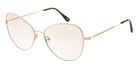 Andy Wolf® 4740 ANW 4740 B 57 - Gold B Eyeglasses