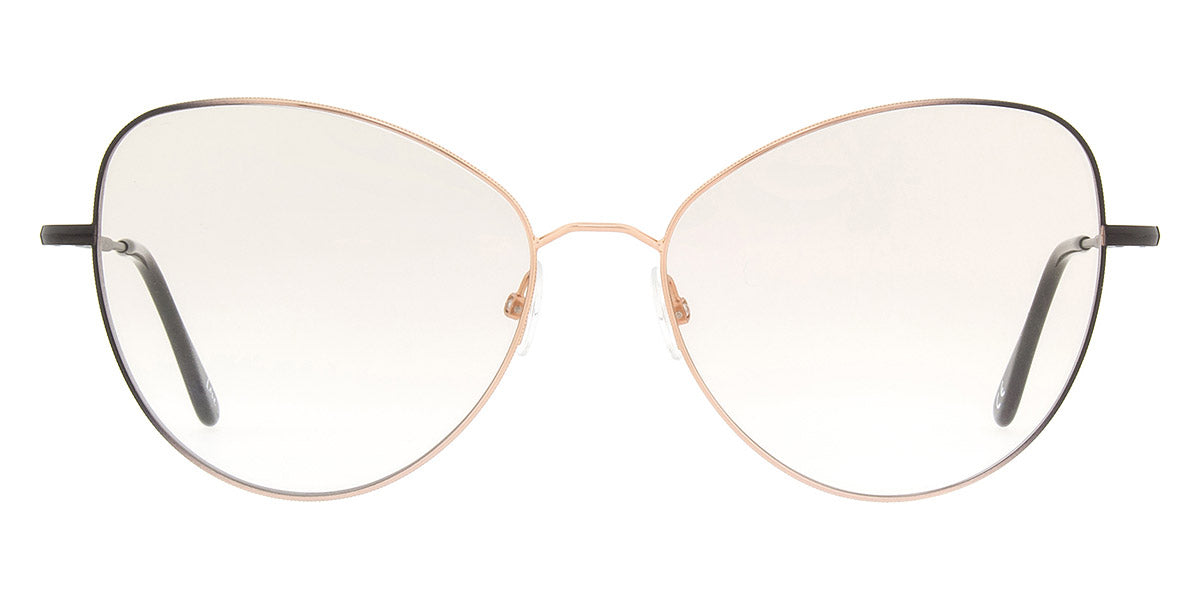 Andy Wolf® 4740 ANW 4740 D 57 - Rosegold/Black D Eyeglasses