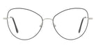 Andy Wolf® 4740 ANW 4740 F 57 - Silver/Blue F Eyeglasses