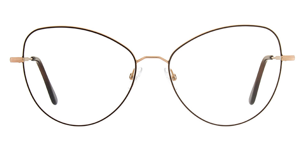 Andy Wolf® 4740 ANW 4740 H 57 - Rosegold/Brown H Eyeglasses