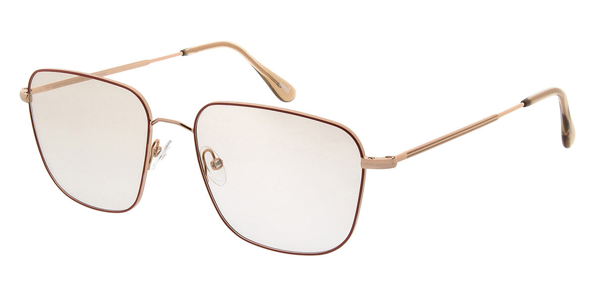 Andy Wolf® 4742 ANW 4742 C 54 - Rosegold/Red C Eyeglasses