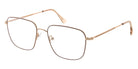 Andy Wolf® 4742 ANW 4742 F 54 - Rosegold/Pink F Eyeglasses