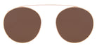 Andy Wolf® 4744 Clip ANW 4744 Clip 03 51 - Rosegold/Brown 03 Sunglasses