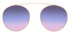 Andy Wolf® 4744 Clip ANW 4744 Clip 07 51 - Rosegold/Blue 07 Sunglasses
