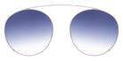 Andy Wolf® 4744 Clip ANW 4744 Clip 08 51 - Silver/Blue 08 Sunglasses