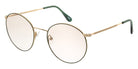 Andy Wolf® 4744 ANW 4744 E 51 - Gold/Green E Eyeglasses