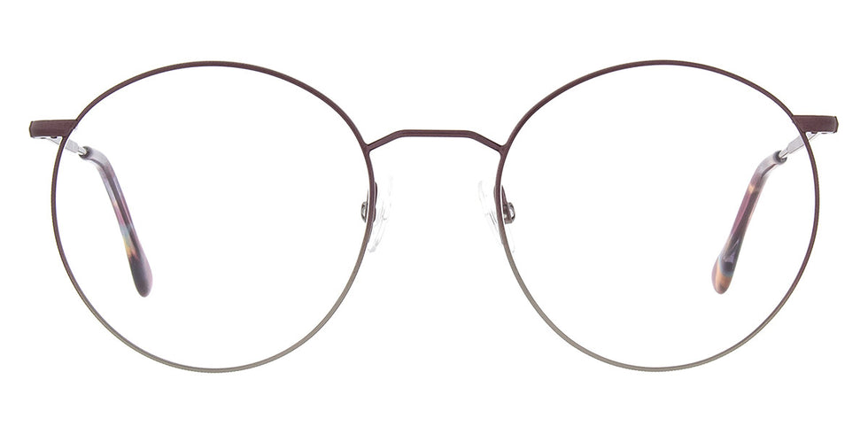 Andy Wolf® 4744 ANW 4744 N 51 - Gun/Violet N Eyeglasses