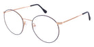 Andy Wolf® 4744 ANW 4744 R 51 - Rosegold/Blue R Eyeglasses