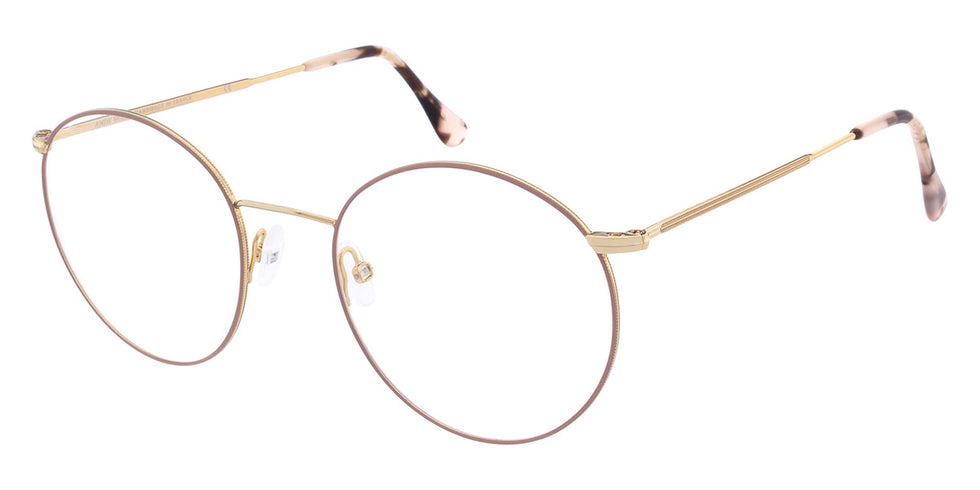 Andy Wolf® 4744 ANW 4744 T 51 - Gold/Beige T Eyeglasses