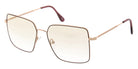 Andy Wolf® 4746 ANW 4746 E 58 - Rosegold/Berry E Eyeglasses