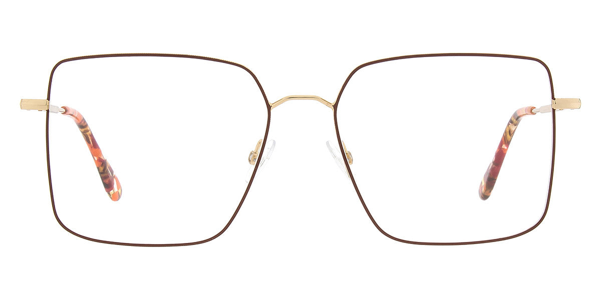 Andy Wolf® 4746 ANW 4746 G 55 - Gold/Red G Eyeglasses