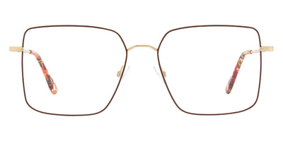 Andy Wolf® 4746 ANW 4746 G 55 - Gold/Red G Eyeglasses