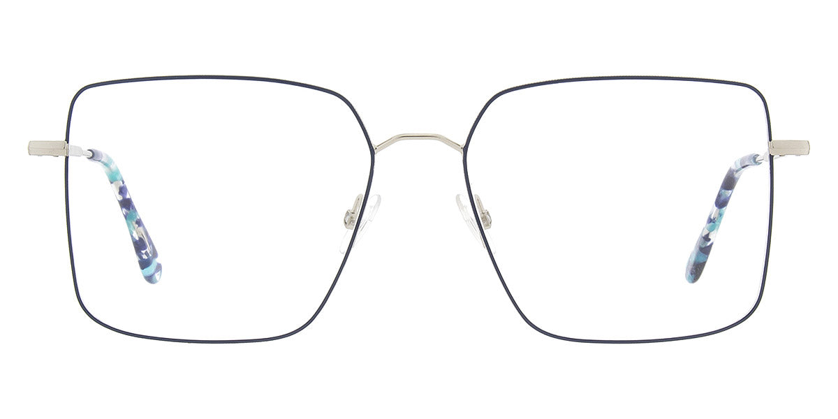 Andy Wolf® 4746 ANW 4746 H 55 - Silver/Blue H Eyeglasses
