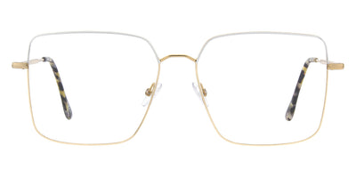 Andy Wolf® 4746 ANW 4746 M 58 - Gold/White M Eyeglasses