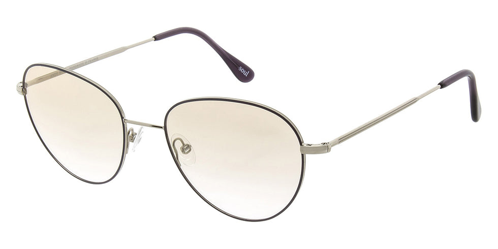 Andy Wolf® 4748 ANW 4748 C 54 - Silver/Violet C Eyeglasses