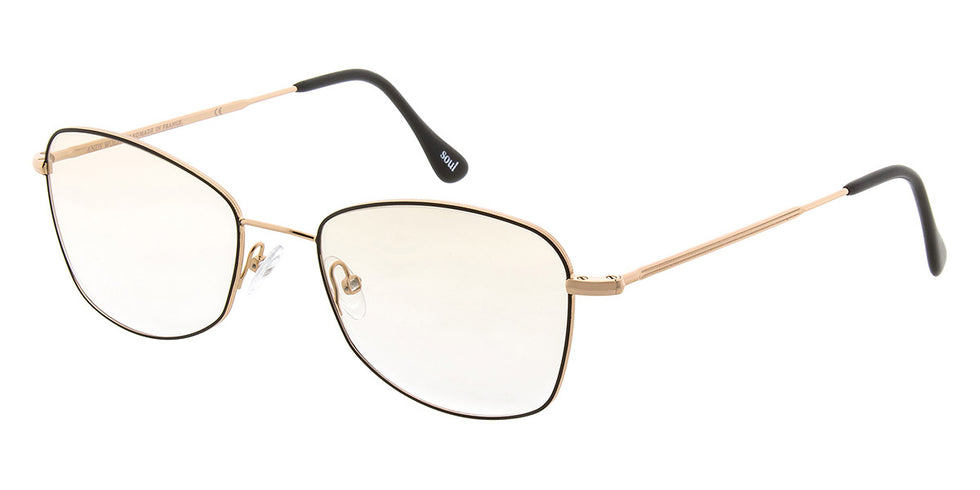 Andy Wolf® 4751 ANW 4751 D 53 - Rosegold/Black D Eyeglasses