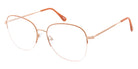 Andy Wolf® 4752 ANW 4752 D 55 - Rosegold/Orange D Eyeglasses