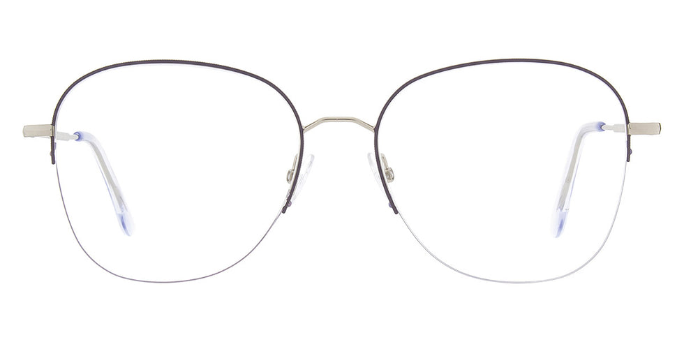 Andy Wolf® 4752 ANW 4752 F 55 - Silver/Violet F Eyeglasses