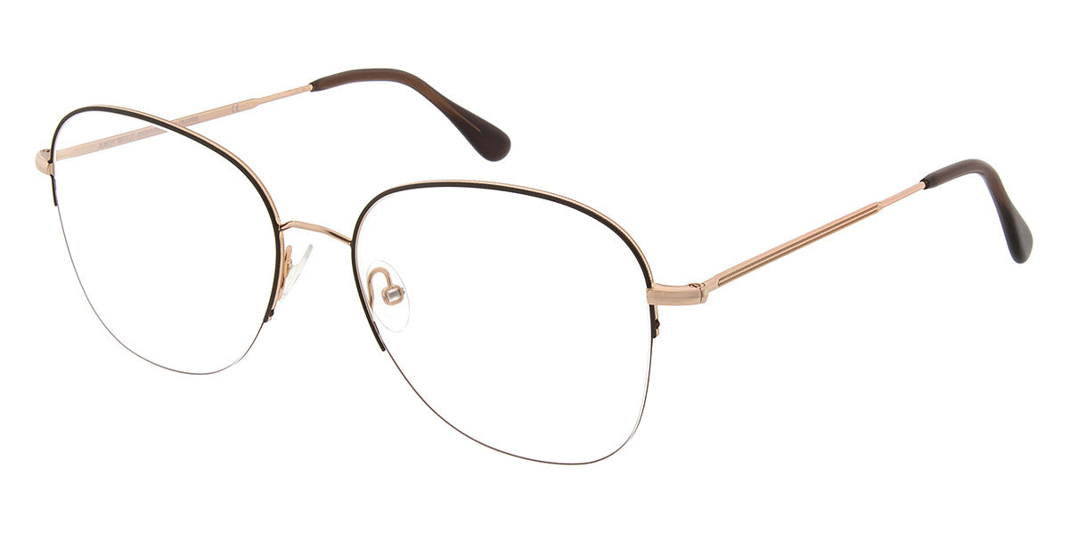 Andy Wolf® 4752 ANW 4752 H 55 - Rosegold/Brown H Eyeglasses