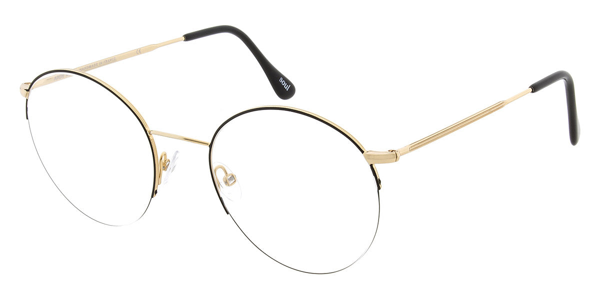 Andy Wolf® 4753 ANW 4753 A 52 - Gold/Black A Eyeglasses