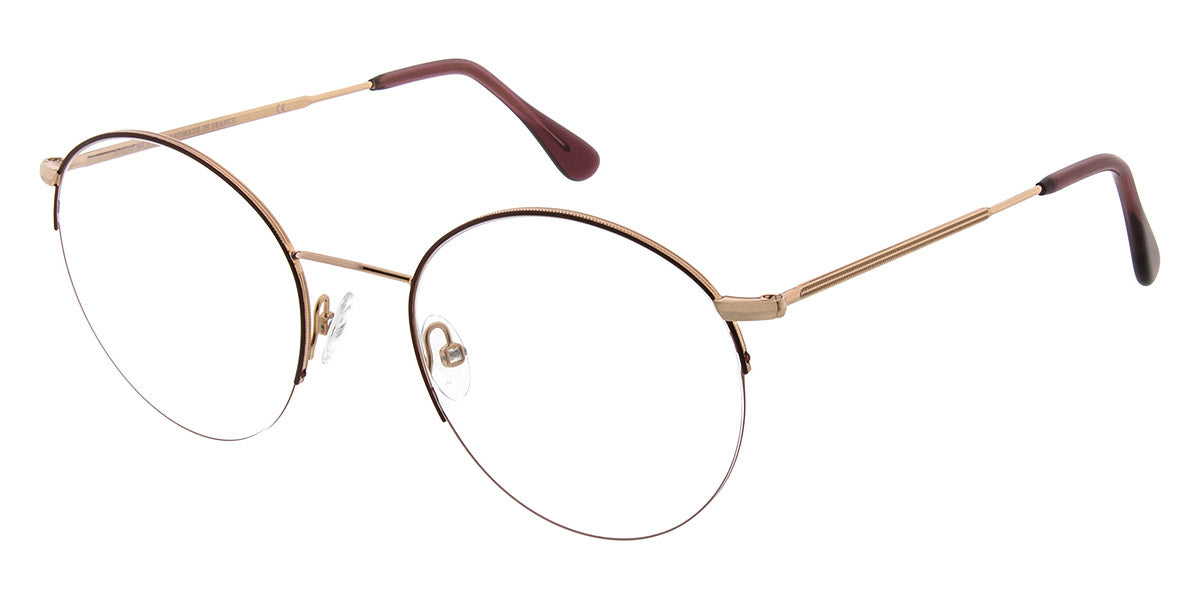 Andy Wolf® 4753 ANW 4753 G 52 - Rosegold/Berry G Eyeglasses